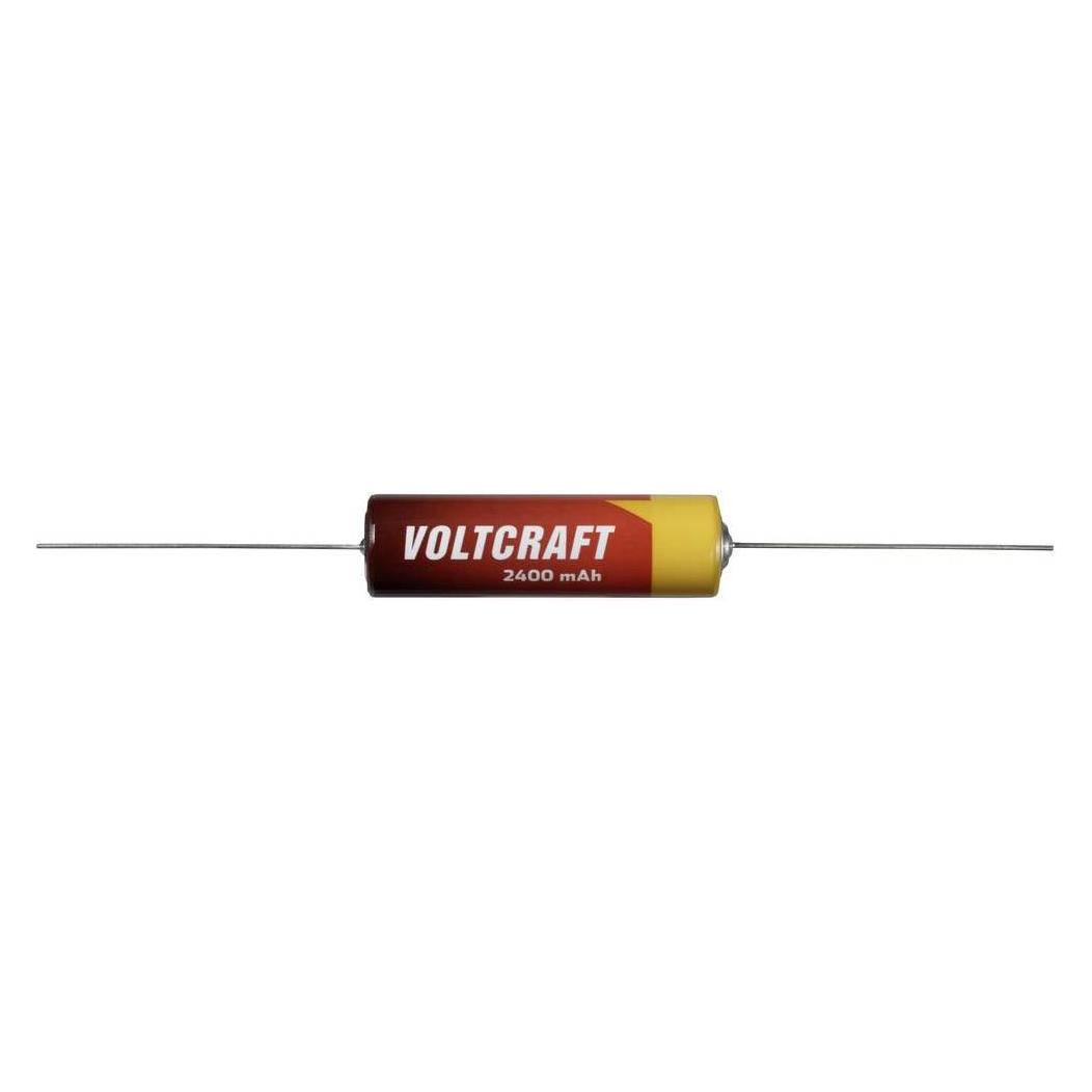 Voltcraft Lithium-Batterie Mignon mit Axial-Draht (1 Stk., AA, 2400 mAh) (VC-12714110)
