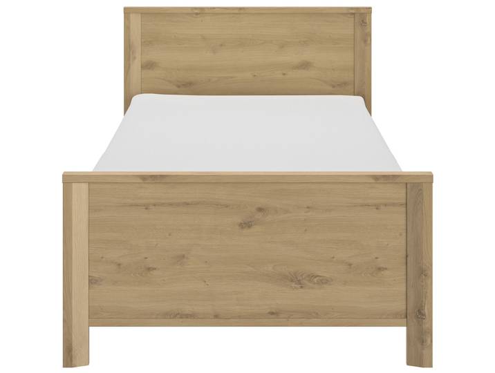 Bett Lugo Eiche Dekor Holzwerkstoff 90 x 200 cm - Bett