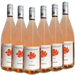Wein- & Sektgut Karlheinz Roth Weingut Karlheinz Roth & Sohn GbR Roséwein  QbA 2024 - 6er Karton