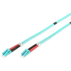 Digitus LWL Multimode OM 3 Patchkabel, LC / LC
