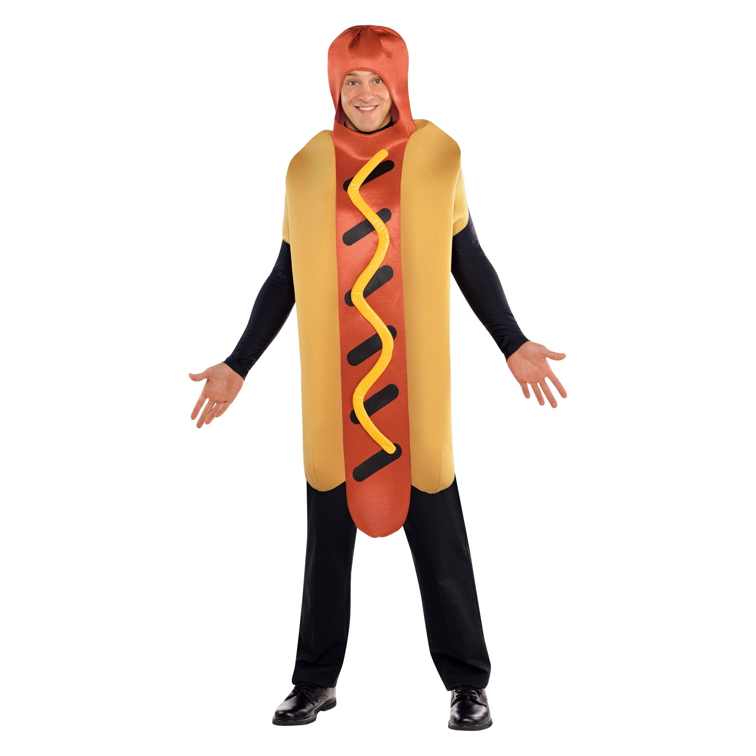 Amscan Hoggi Hot Dog Kostüm für Herren (XL) (AC9918187)