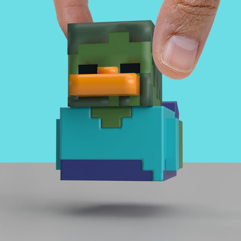 Numskull Designs Numskull Minecraft Zombie Mini TUBBZ Collectible Vinyl Figure - 10cm - Official Minecraft Collectible