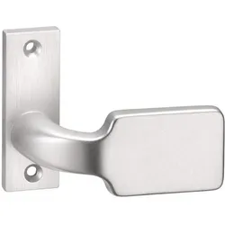 EDI, Türgriff + Türgarnitur, Türknopf 1386/0000 Aluminium F1 Aufnahme M12 gekröpft (Türknopf)