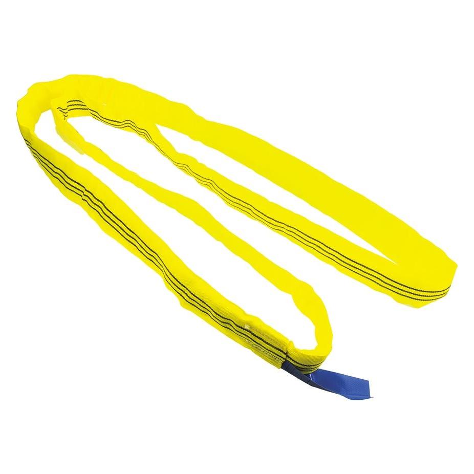 RS PRO Yellow round lifting sling,3m 3ton pull (7293094)