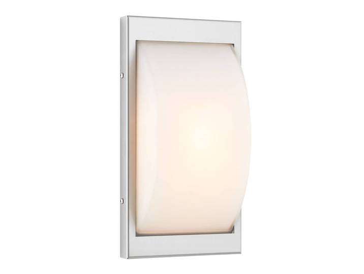 LCD Außenwandleuchte 068, dimmbar, alu / grau / zink, Edelstahl, Modern
