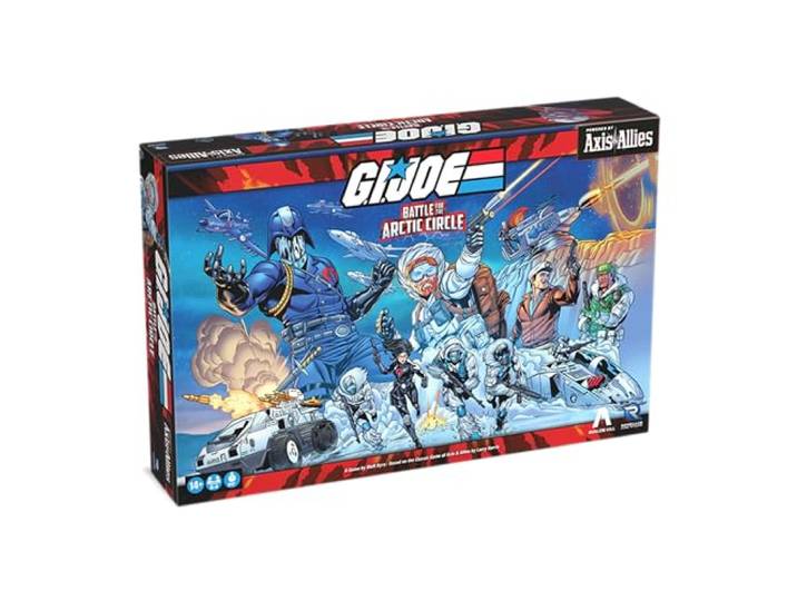 Renegade Game Studios G.I. Joe: Battle for the Arctic Circle – Axis & Allies Powered Strategy Board Game, 2-4 Players, Tactical Warfare with Over 100 Miniatures, Ages 14+
