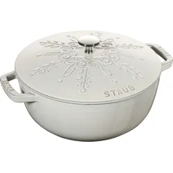 Special Cocotte Topf 3,6 l Schneeflocke weißer Trüffel