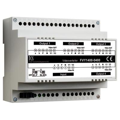 TCS Tür Control Videosignalverteiler FVY1400-0400