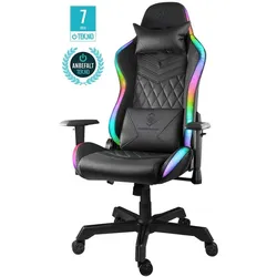 Deltaco DC410 Gaming Stuhl, Schwarz