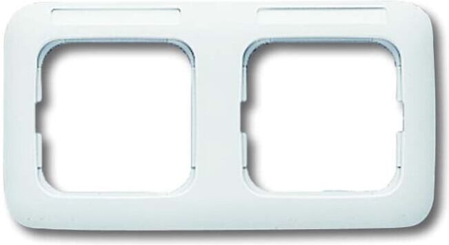 Busch-Jaeger Cadre 2-fach blanc, niveau, visible 1732 NS-214 (2CKA001754A2171)