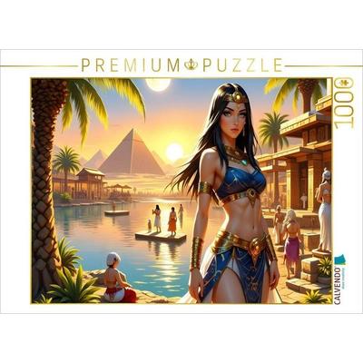 CALVENDO Puzzle Mystische Sanddünen: Das alte Ägypten | 1000 Teile Lege-Größe 64x48cm Foto-Puzzle für glückliche Stunden
