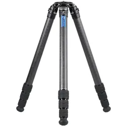 Leofoto Summit LM-404C Carbon (Carbon, Metall), Stativ, Schwarz