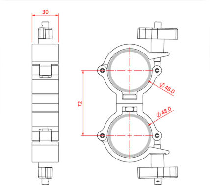 Doughty T58123 Super Lightweight Swivel Coupler (50mm)