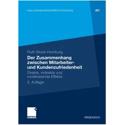 Der Zusammenhang zwischen Mitarbeiter- und Kundenzufriedenheit, Fachbücher von Ruth Stock-Homburg