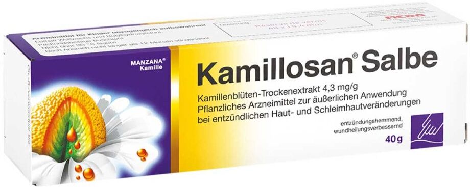 Kamillosan Salbe: Wund und Heilsalbe bei Entzündung oder Ekzem
