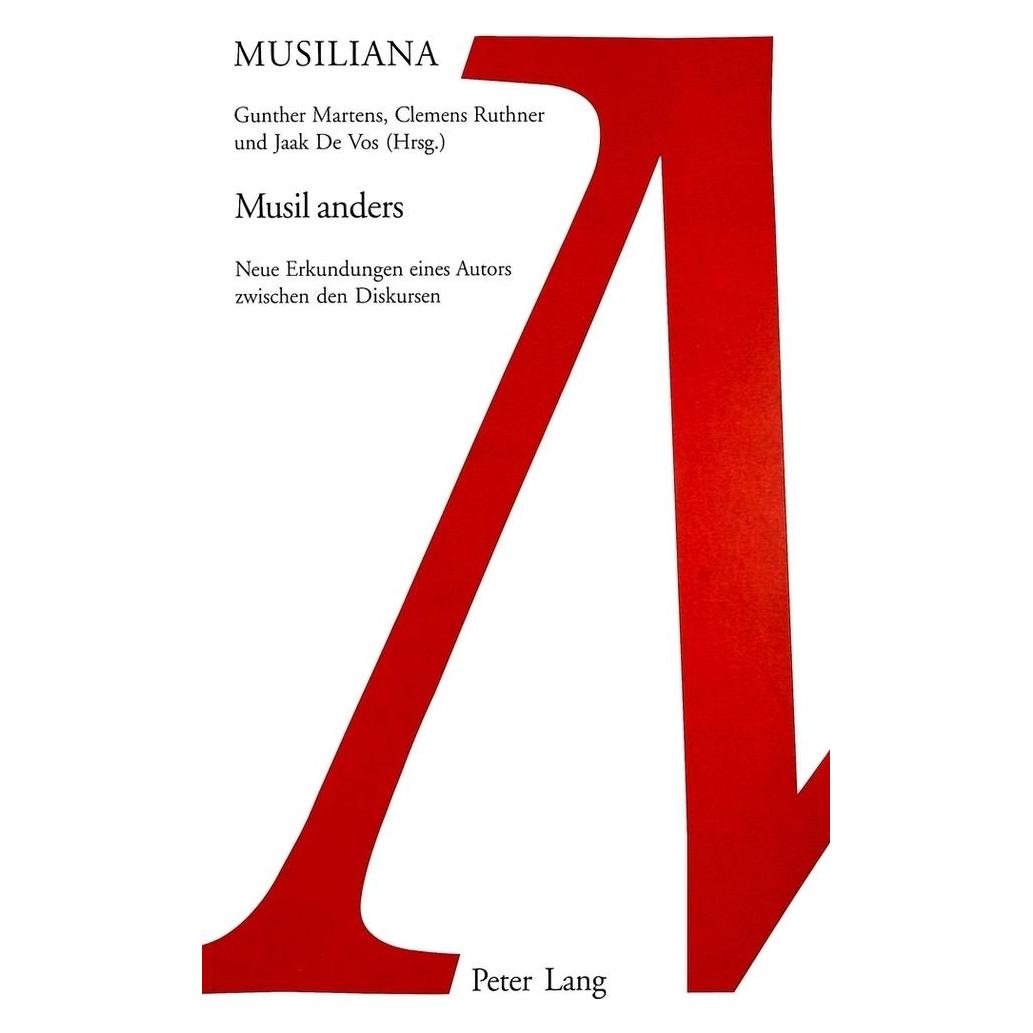 Peter Lang Musil anders (Deutsch, Softcover, Gunther Ruthner Martens) (54571475)