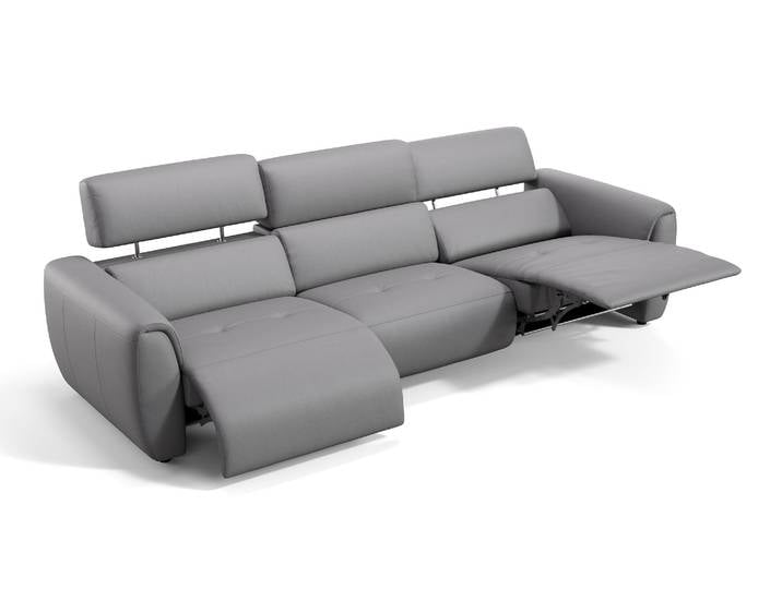 Ledersofa LIORA 3-Sitzer XXL Sofa Relaxcouch Megasofa Relaxcouch Big Sofa