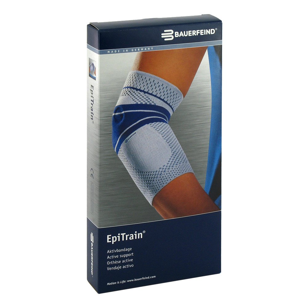 Bauerfeind AG / Orthopädie Epitrain Aktiv Gelenkbandage Größe 5 titan 01286352
