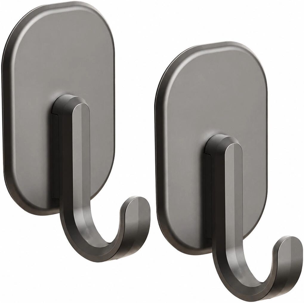 INF Magnetische Seitenhaken für den Kühlschrank, 2er-Pack