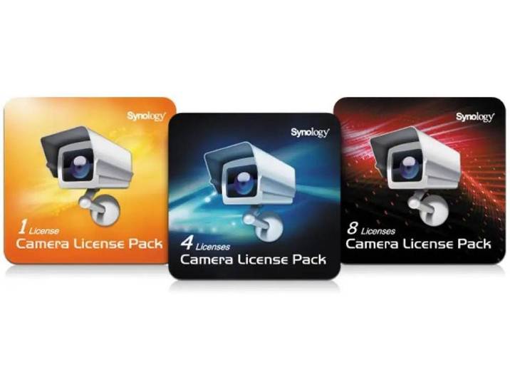 Pack de licences pour périphérique de surveillance Synology (x 8)