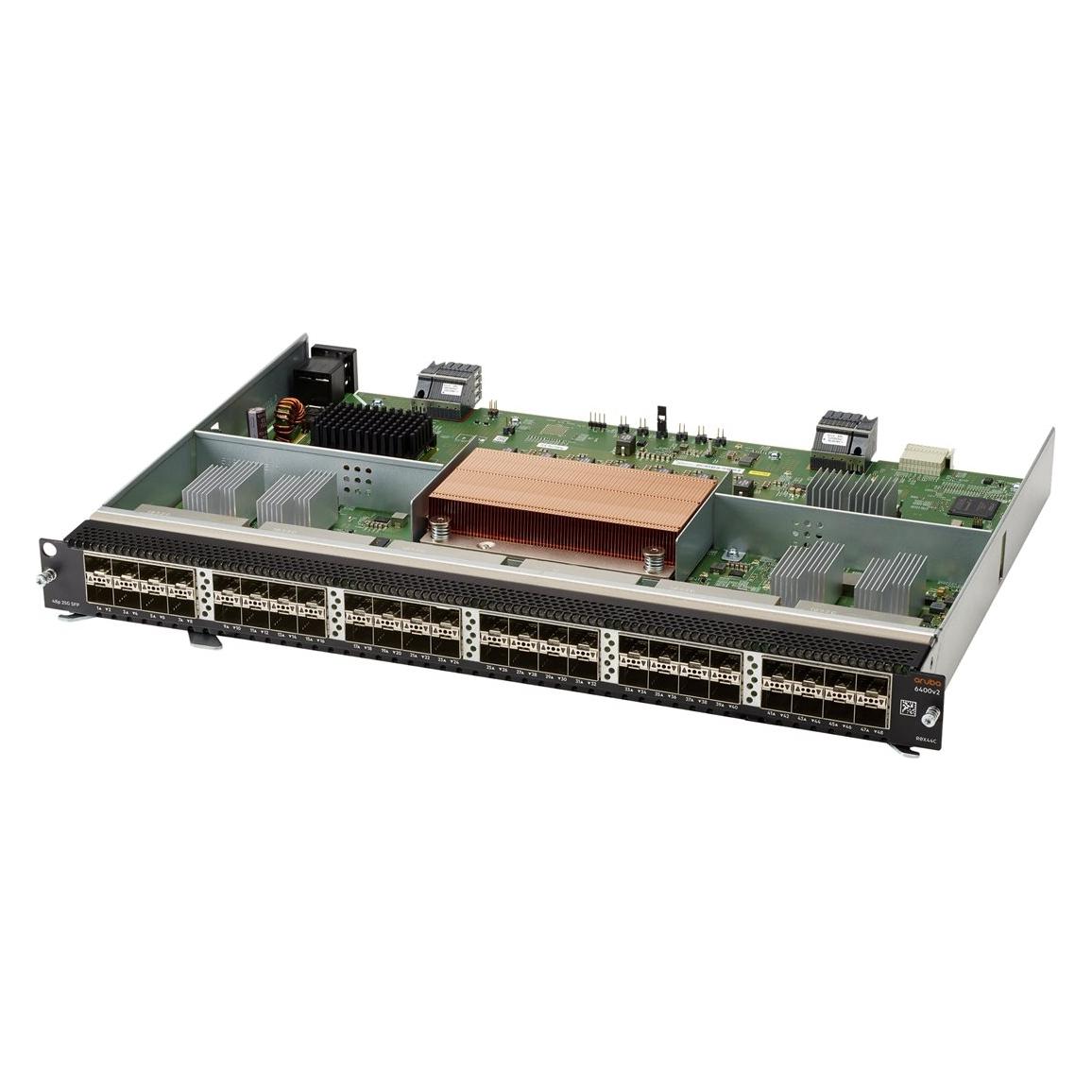 HPE E Aruba 6400 48-port /10G/25GbE SFP28 v2 Extended Tables Module (48 Ports) (R0X44C)