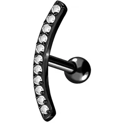 Titan Ohrpiercing KRISTALLBOGEN