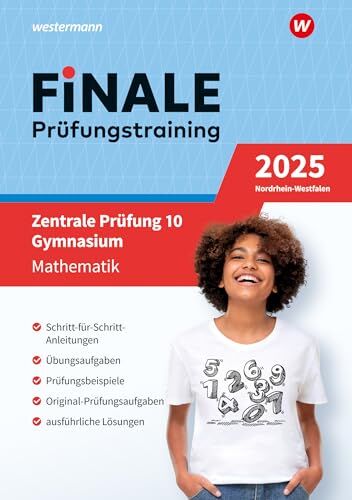 Martin Brüning - FiNALE - Prüfungstraining Zentrale Prüfungen 10 Gymnasium Nordrhein-Westfalen: Prüfungstraining Mathematik 2025 - Preis vom 17.10.2026 19:25:27 h