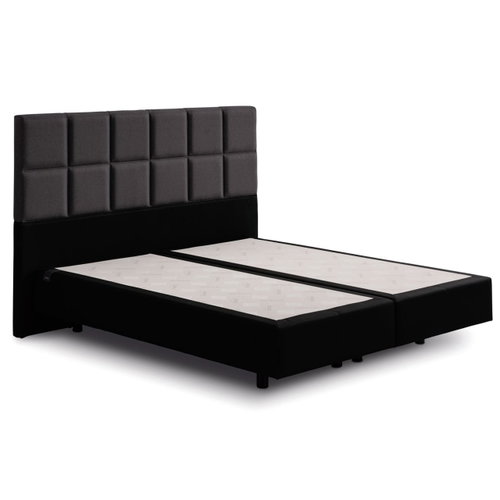 Tempur Boxspringbett Flat Check TEMPUR BOXSPRINGBETT FLAT Check 130 cm, Nussbaum e