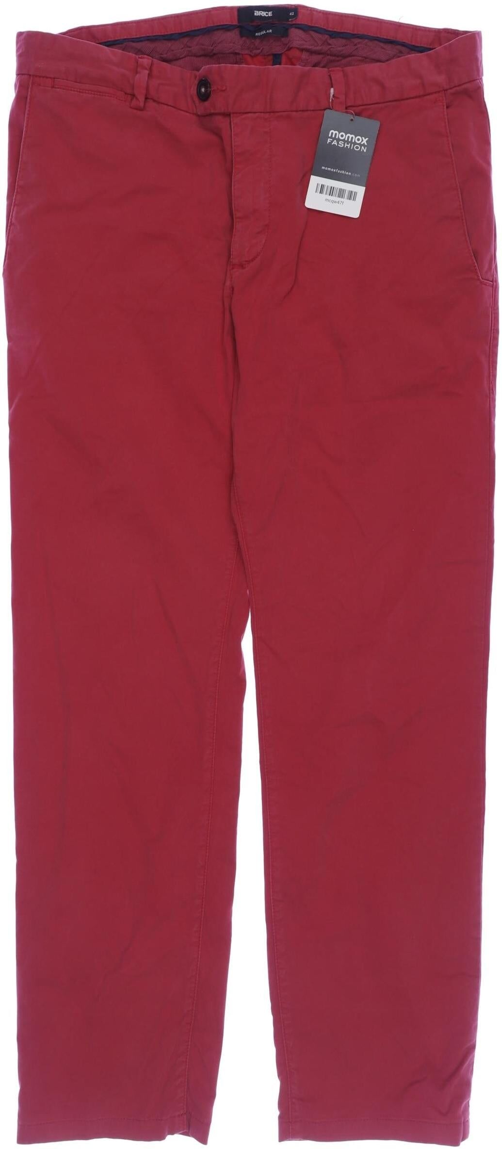 Brice Herren Stoffhose, Rot, Gr. Xxs, Baumwolle / Elasthan - Second Hand