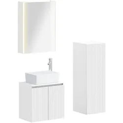 vidaXL, Spiegel, Badezimmer Set (15.50 x 70 cm)