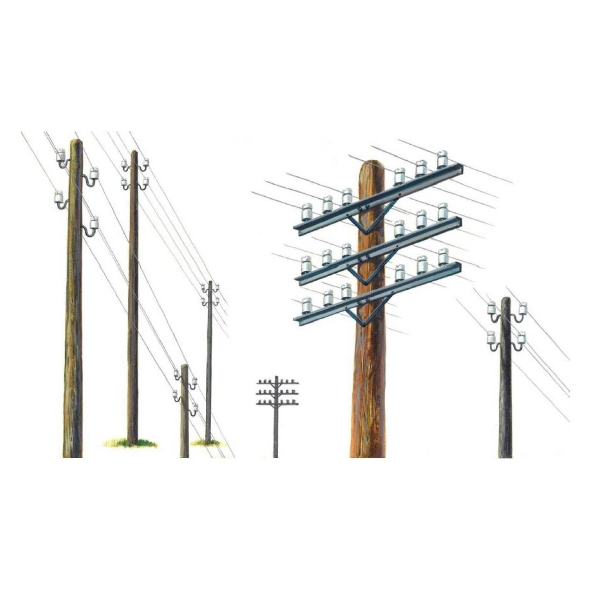 Italeri Telegraph Poles (ITA 00404)