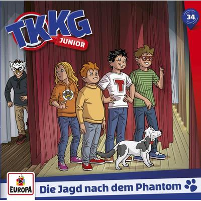 TKKG Junior - Die Jagd nach dem Phantom,1 Audio-CD - , CD, 0198028045629