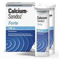CALCIUM SANDOZ forte Brausetabletten 2X20 St