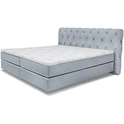 Boxspringbett SANSIBAR LANGEOOG - Bezug: Stoff