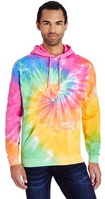 Tie-Dye CD877 d Hooded Sweatshirt in Eternity size Small   Cotton/Polyester Blend 8777, T8777