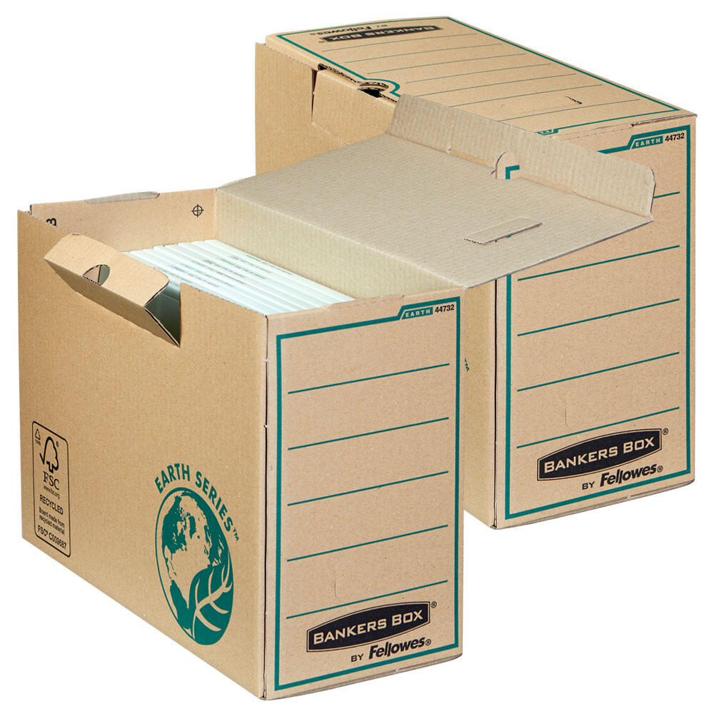 Bankers Box Archivboxen für lose Dokumente 15,0 x 35,0 x 26,0 cm 4473202