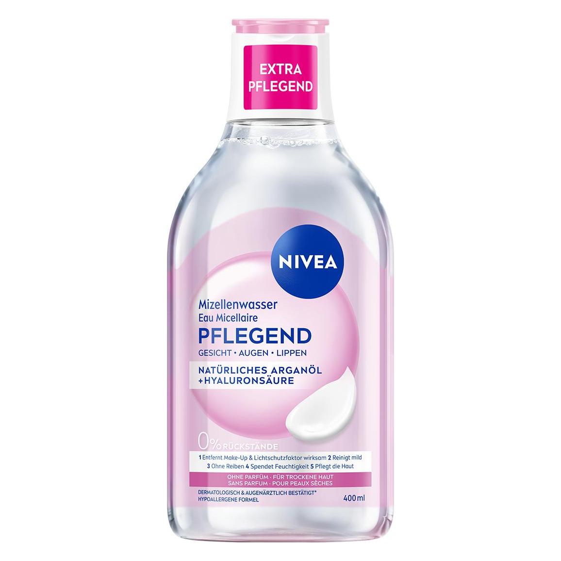 NIVEA Pflegendes Mizellenwasser (Mizellenwasser, 400 ml) (89258-01000-30)
