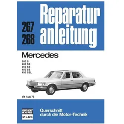Reparaturanl.0267/68 Mercedes 280/350/4, Ratgeber