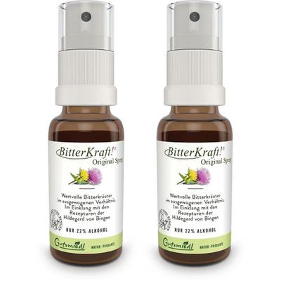 Bitterkraft Original Spray Bio 2x 2x20 ml Sprühflasche