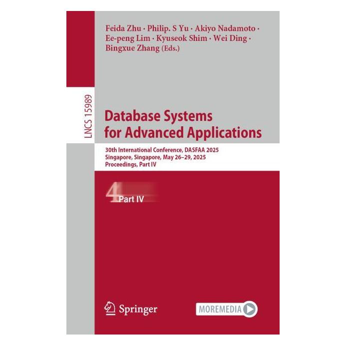 Springer Database Systems for Advanced Applications (Englisch) (64776002)