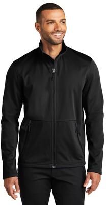 Port Authority J617 Flexshell Jacket in Deep Black size Small   Polyester