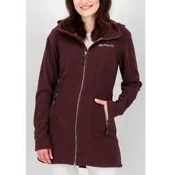 DEPROC ACTIVE Fleecejacke GLORY APRIL, Größe 46 in Rot Rot
