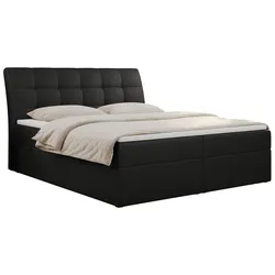 BOXBETT DIEGOS 180/200 Schwarz Kunstleder - H3