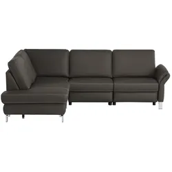 medium Ecksofa  Medium Plus , braun , Maße (cm): B: 265 H: 89 T: 200.0