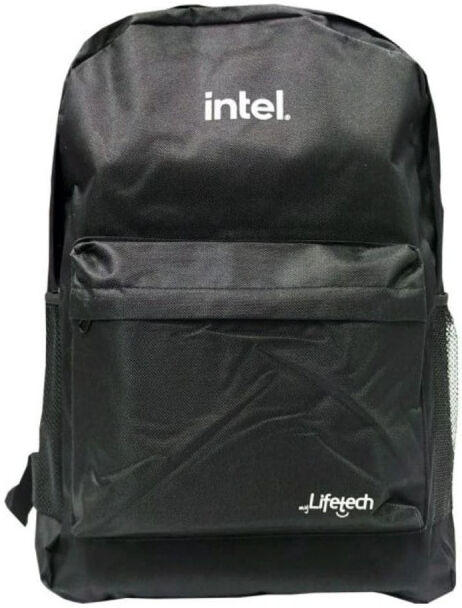 Intel Lifetech Backpack Education 15.6" Laptop-Rucksack, Schwarz, Brandneu