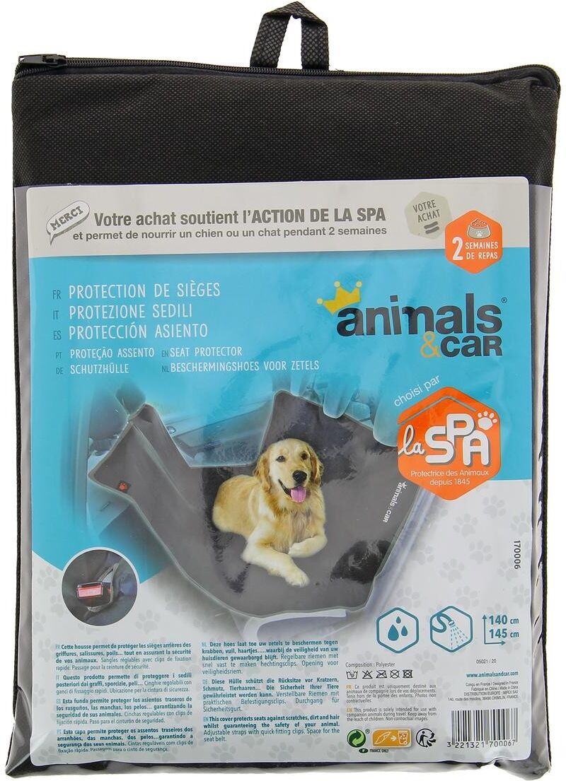 animals&car 170006 Autohundedecke