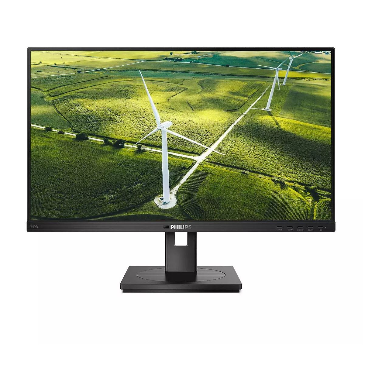23,8" (60,47cm) Philips B-Line 242B1G schwarz 1920x1080 1x DisplayPort 1.2 / 1xDVI / 1xHDMI 1.4 / 1xVGA
