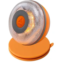 FLASH LED - Geolokalisierte Notfallwarnleuchte V16, DGT 3.0 zugelassen, mit universeller Saugnapfhalterung