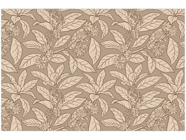 Wallario Küchenrückwand Florales Muster, (1-tlg)