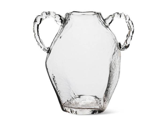 HKliving Vaas Nienke Glas, 37cm - Crystal
